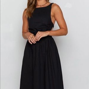 Kensington Backless Midi Dress
